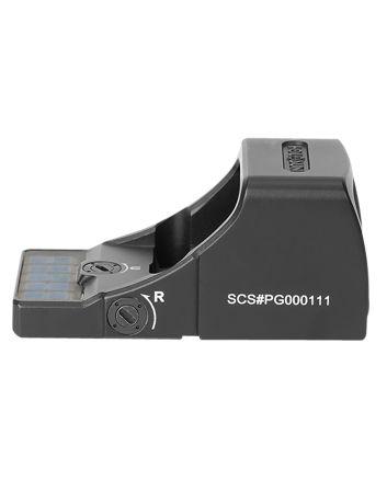 Holosun SCSMP2GR SCS MP2 Black Anodized 1 x 0.58" X 0.77" 2 MOA Green Dot/32 MOA Circle Multi Reticle