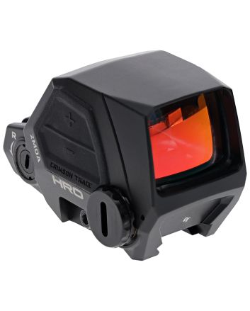 Crimson Trace 0101810 HROBlack Anodized 1 x 36.5 mm x 27.8 mm 2 MOA Red Dot