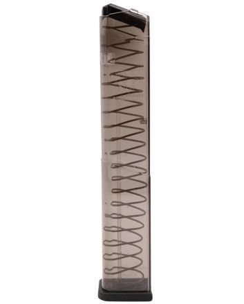 ETS Group SMKGLK2030 Pistol Mags30rd Extended 10mm Auto Compatible w/Glock 20/29/40 Smoke Polymer