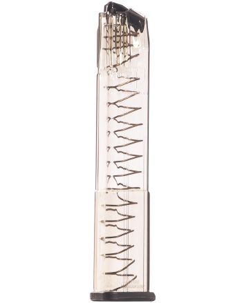 ETS Group SMKSW9MP30 Pistol Mags30rd Extended 9mm Luger Fits S&amp;W M&amp;P Smoke Polymer