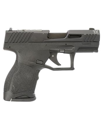 Taurus 1TX22231 TX22CCompact 22 LR 13+1 3.60" Matte Black Steel Barrel, Black Hard Coat Anodized Serrated Aluminum Slide, Black Polymer Frame w/Picatinny Rail Black Polymer Grips
