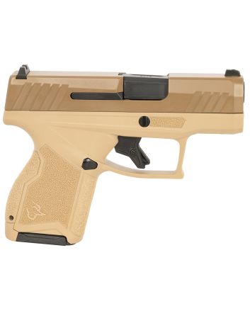 Taurus 1GX4M931ET GX4Micro-Compact 9mm Luger 11+1 3.06" Black Barrel, Tan Cerakote Serrated Slide, Coyote Tan Stainless Steel Frame