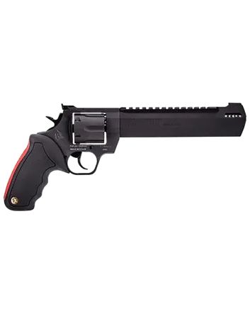 Taurus 2500101RH Raging HunterLarge Frame 500 S&amp;W Mag 5rd 10" Black Ported/Target Crown Barrel, Black Cylinder, Black Steel Frame, Black Rubber Grip