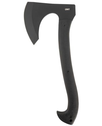 CRKT 2917 Skeggox4.83" Plain Axe w/Beard, SK-5 Steel Blade, Black Contoured GRN Handle, 12.94" OAL
