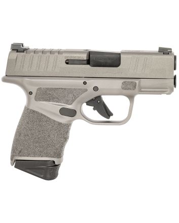 Springfield Armory HC9319Y Hellcat Micro-Compact 9mm Luger 13+1 3" Black Melonite Barrel, Tungsten Gray Cerakote Serrated Slide &amp; Steel Frame w/Picatinny Rail, Gray Polymer w/Adaptive Texture Grips
