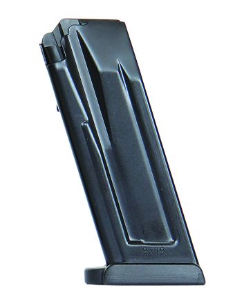 HK 50256714 VP9SK/P30SK12rd Flush 9mm Luger Black Steel