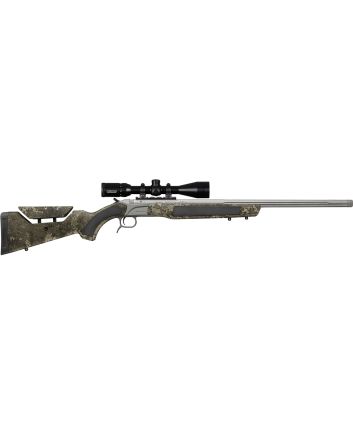 CVA PR6223NSC Accura MR-X 50 Cal 209 Primer 26" Sniper Gray Cerakote Fluted Threaded Barrel, TrueTimber Strata Adj Comb Synthetic Stock KonusPro