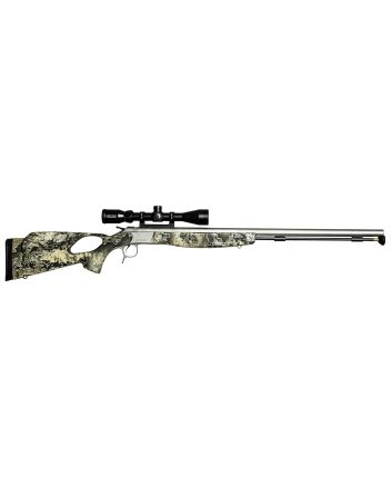CVA PR2038SSC Optima V2 Long Range 50 Cal 209 Primer 28" Stainless Steel Barrel, Drilled &amp; Tapped Stainless Steel Receiver, Fixed Thumbhole Realtree Excape Synthetic Stock, KonusPro3-9x40mm BDC Scope