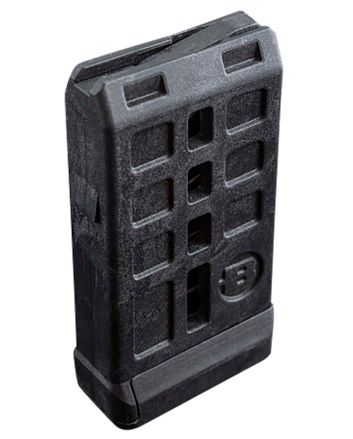 Bergara Rifles BA0029 BMR10rd 17 HMR 22 Mag Single Stack For BMR 22 WMR For BMR 17 HMR Black Polymer