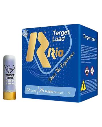 Rio Ammunition TG369 Target Load High Velocity 12Gauge 2.75" 1 1/4oz 9Shot 25 Per Box/10 Case