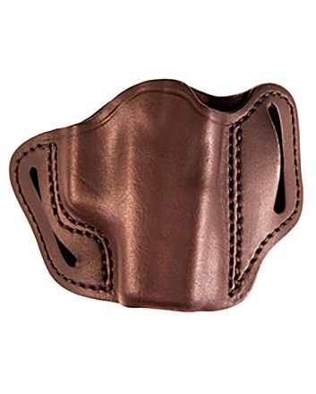 Uncle Mikes-leather(1791) UMOWB1BRWR Outside The WaistbandOWB Size 01 Brown Leather Belt Slide Fits Springfield Hellcat Right Hand
