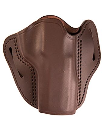 Uncle Mikes-leather(1791) UMOWB4BRWR Outside The Waistband Holster OWB Size 04 Brown Leather Belt Slide Fits Sig P320 Right Hand