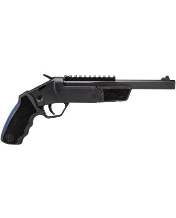 Rossi SSPB9-BK Brawler45 Colt (LC)/410 Gauge 1rd 9", Black, Textured Rubber Grips, Optic Mount