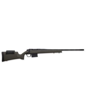Weatherby 3WRXP65CMR4B 307 Range XP 6.5 Creedmoor 5+1 22" Fluted Barrel, Black Barrel/Rec, OD Green Synthetic Stock with Adj. Cheek Rest, Accubrake Muzzle Brake, TriggerTech Trigger