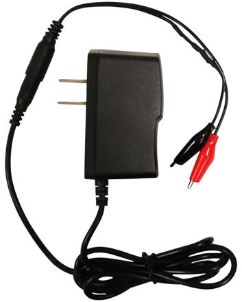 Mojo Outdoors HW2517 Battery Charger Battery Charger Black 6 Volt Battery