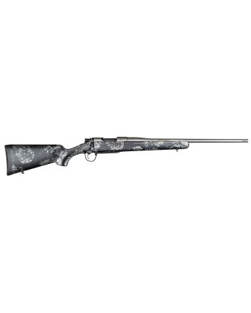 Christensen Arms 8010119000 Mesa FFT 7mm PRC 3+1 22" Threaded Barrel, Tungsten Gray Cerakote, Black with Gray Webbing Stock