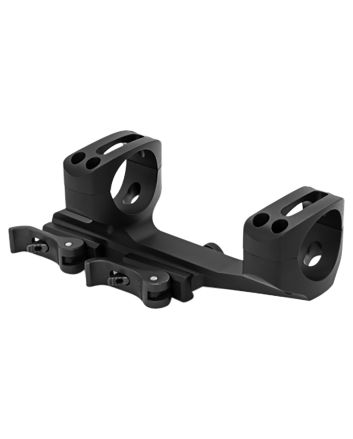Warne QDXSKEL34TW Skeletonized Scope Mount/Ring Combo Quick Detach Black Anodized 34mm Tube MSR Ultra High Rings