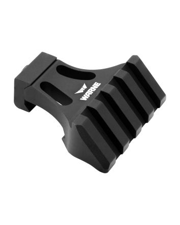 Warne A645TW Side Mount AdapterPicatinny Rail Mount Black Aluminum