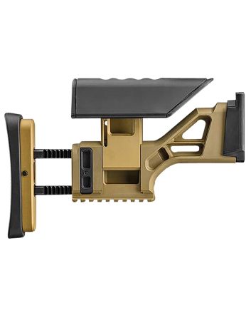 FN 20100567 SSR Rear Stock AssemblyFDE Aluminum, Fully Adjustable for FN SCAR 16S/17S