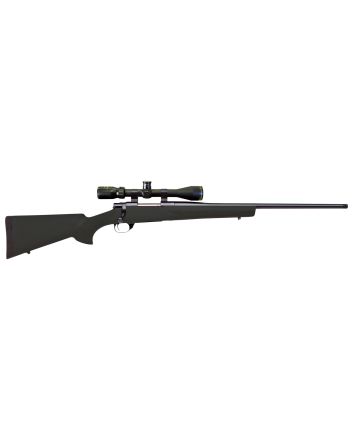 Howa HGP2270B M1500 Hogue Full Size 270 Win 5+1 22" Blued Steel Barrel, Drilled &amp; Tapped Stainless Steel Receiver, Hogue OverMolded Black Synthetic Stock, Nikko Stirling GamePro 4-12x40mm