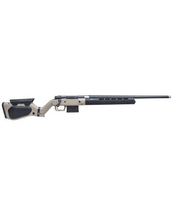 Howa HHERA65CTAN M1500 Hera 6.5 Creedmoor 5+1 22" Threaded Barrel, Black Rec, Tan &amp; Black Hera H7 Chassis Stock