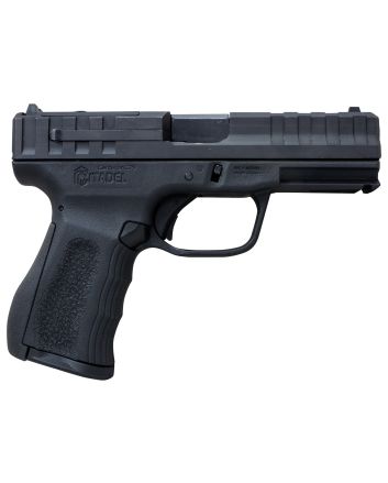 Citadel CITCP9BLK Centurion CP9 Compact 9mm Luger 14+1 4" Black Steel Barrel, Optic Ready/Serrated Slide, Polymer Frame &amp; Grip