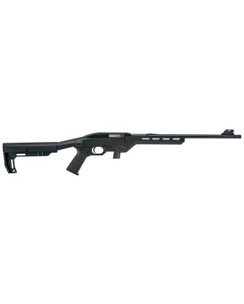 Citadel CIT22LRB Trakr22 LR 10+1 18" Blued Steel Threaded Barrel &amp; Receiver, Lightweight Synthetic Black Synthetic Stock