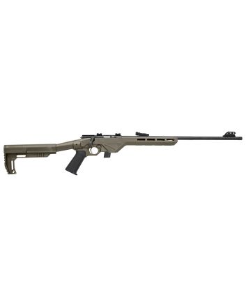 Citadel CIT22LRBLTFDE Trakr22 LR 10+1 18" Blued Steel Barrel &amp; Receiver, Flat Dark Earth Synthetic Stock
