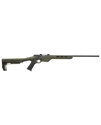Citadel CIT22WMBLTODG Trakr22 WMR 5+1 18" Blued Steel Barrel &amp; Receiver, OD Green Synthetic Stock