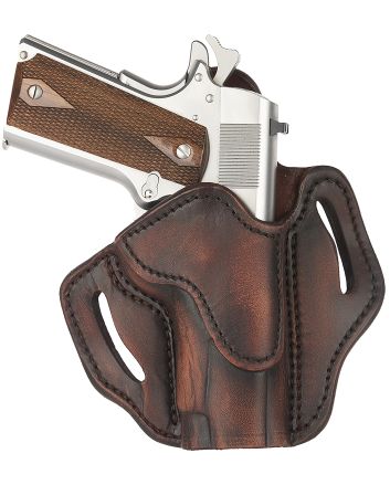1791 Gunleather ORBH1SVTGR BH1 Optic Ready OWB Vintage Leather Belt Slide Fits 4-5" 1911 Right Hand