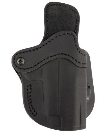 1791 Gunleather ORPDH23SBLR Paddle Holster Optic Ready OWB Size 2.3 Signature Brown Leather Paddle Fits Glock 17 Fits Walther PPQ Right Hand