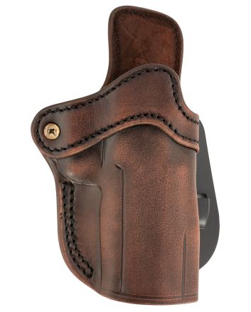 1791 Gunleather ORPDH24VTGR Paddle Holster Optic Ready