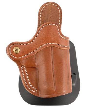 1791 Gunleather ORPDHCCBRR Paddle Holster Optic Ready OWB Size Compact Classic Brown Fits Sig P365/Taurus GX4 Compatible w/Glock 43