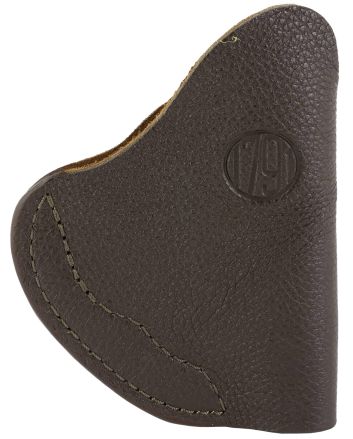 1791 Gunleather FCD2BRWL Fair ChaseIWB Size 02 Brown Leather Deer Hide Belt Clip Fits Ruger LCR Left Hand