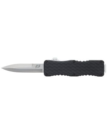 Schrade 1135967 UproarD/A OTF Bayonet Plain Satin D2 Steel Blade 4.25" Aluminum Handle