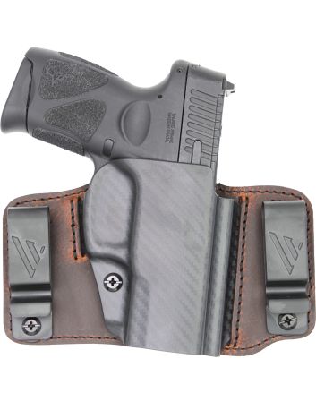 Versacarry INS201365 Insurgent Deluxe IWB/OWB Brown Polymer Belt Clip Fits Sig P365 Right Hand