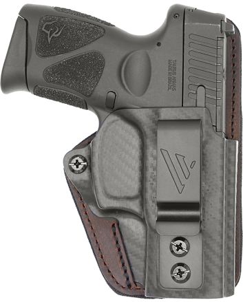 Versacarry CFC211365 Comfort Flex Custom IWB Brown Polymer Belt Clip Fits Sig P365 Right Hand