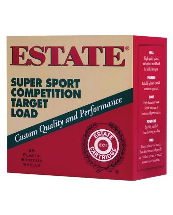 Estate Cartridge SS12XH110075WM Super Sport Target 12Gauge 2.75" 1oz 7.5Shot *200 Box Case Only