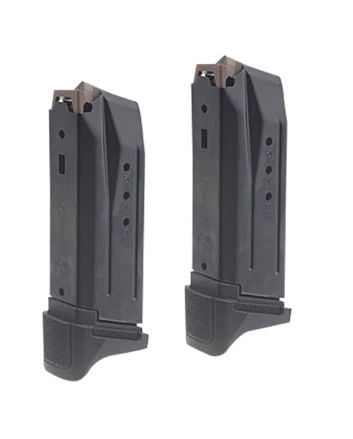Ruger 90729 Security Value Pack 10rd 380 ACP Fits Security 380 Black Steel 2 Pack