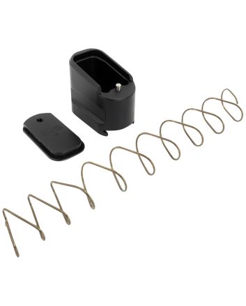 Shield Arms SAS15ME5BLK Magazine Extension5rd Compatible w/ Shield Arms S15 Magazine, Black Anodized Aluminum