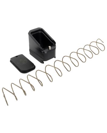 Shield Arms CZP10CME5BLK Magazine Extensionfor CZ P10-C/P07, 5rd (9mm), 4rd (40S&amp;W), Black Aluminum