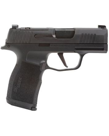 Sig Sauer 365X9BXR3P10 P365X9mm Luger 10+1 3.10" Black Barrel, Black Nitron Optic Ready/Serrated SS Slide, Black SS Frame w/Beavertail, Black Polymer Grips