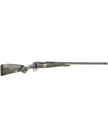 Fierce Firearms ROG308WIN22BF Carbon Rogue308 Win 4+1 22" Carbon Fiber Barrel, Black Cerakote Steel Rec, Forest Camo Rogue Stock