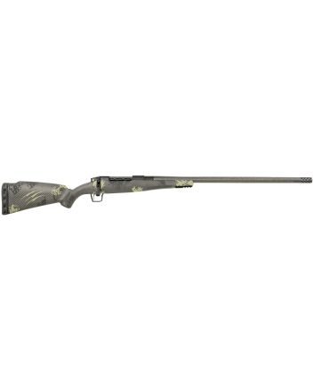 Fierce Firearms ROG300WIN24BF Carbon RogueFull Size 300 Win 3+1 24" Carbon Fiber Hand Lapped/Match Grade Threaded Barrel, Black Cerakote Steel Receiver, Forest Camo Fierce Rogue Carbon Fiber Stock