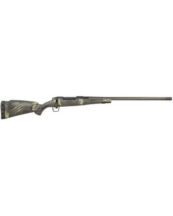 Fierce Firearms ROG300PRC22BF Carbon RogueFull Size 300 PRC 3+1 22" Carbon Fiber Hand Lapped/Match Grade Threaded Barrel, Black Cerakote Steel Receiver, Forest Camo Fierce Rogue Carbon Fiber Stock