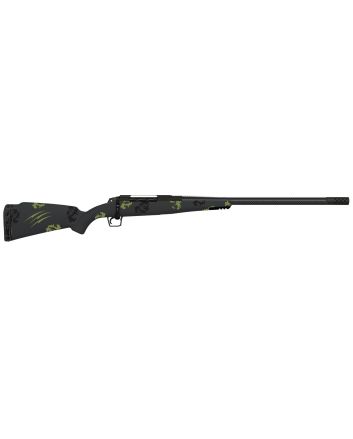 Fierce Firearms TROG7PRC22BF CT Rogue7mm PRC 3+1 22" Carbon Fiber Barrel, Black Cerakote Titanium Rec, Forest Camo Rogue Stock