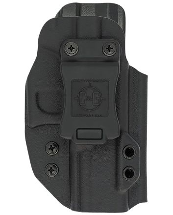 C&amp;G Holsters 0526100 CovertIWB Black Kydex Belt Clip Fits S&amp;W Shield 9/40