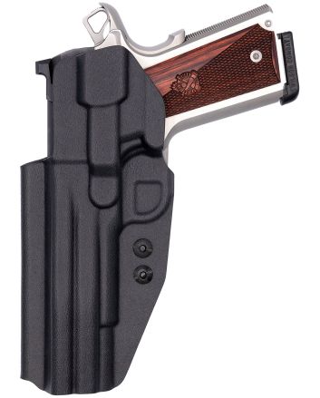 C&amp;G Holsters 1852100 CovertIWB Black Kydex Belt Clip Fits 1911 5" Right Hand