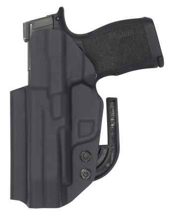 C&amp;G Holsters 0252100 CovertIWB Black Kydex Belt Clip Fits Sig P365XL Right Hand