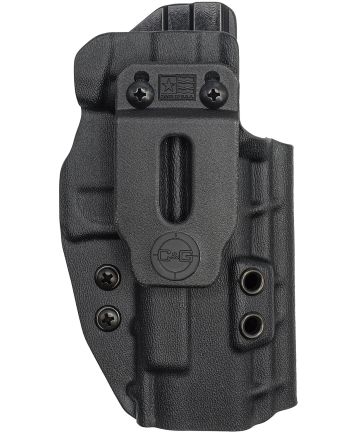 C&amp;G Holsters 0056100 CovertIWB Black Kydex Belt Clip Fits Glock MOS/48 Right Hand